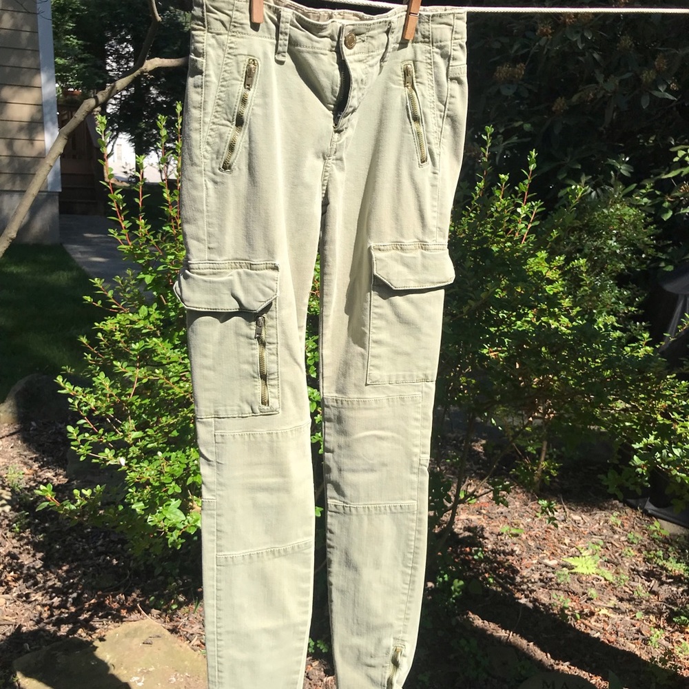 Green Cargo Pants
